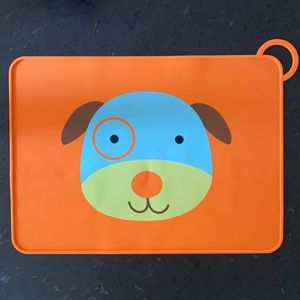 SKIP HOP Zoo Fold & Go Placemat Dog